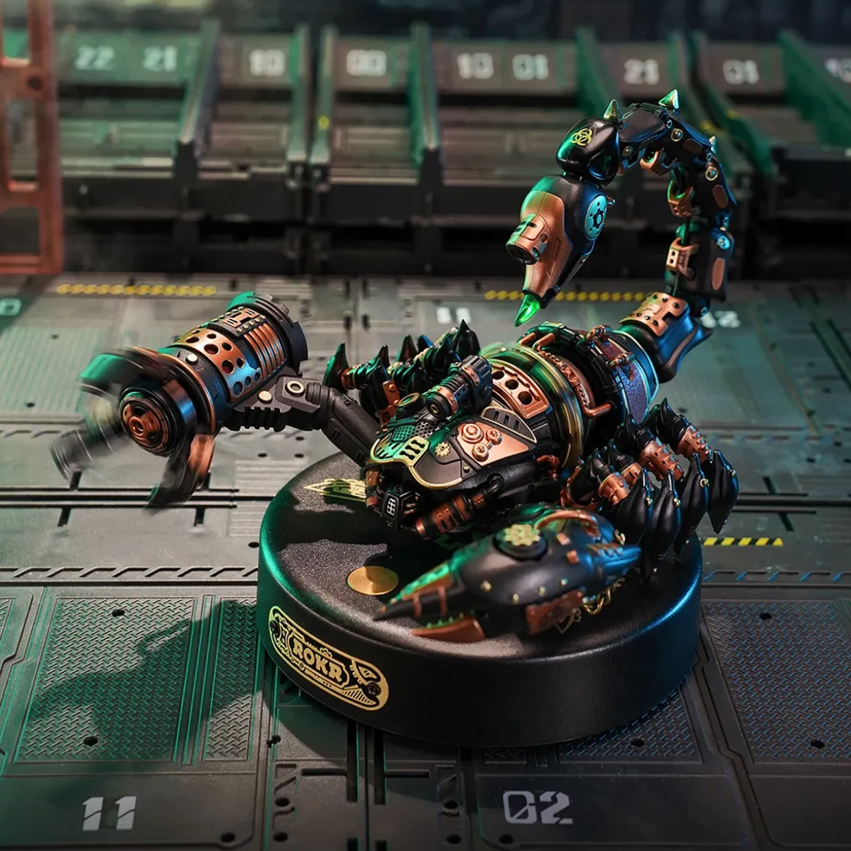 Rokr Emperor Scorpion Wooden 3D Puzzle Model Kit