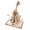 Rokr Magic Cello Mechanical Music Box 3D Wooden Model Kit