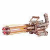 Rokr Rotating-Barrel Toy Minigun Mechanical 3D Wooden Kit