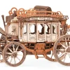 Rokr Stagecoach Mechanical Music Box 3D Wooden Model Kit