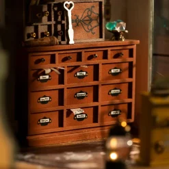 Rolife Kiki's Magic Emporium Wooden Diorama Kit