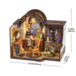 Rolife Magic Study Wooden Diorama Kit