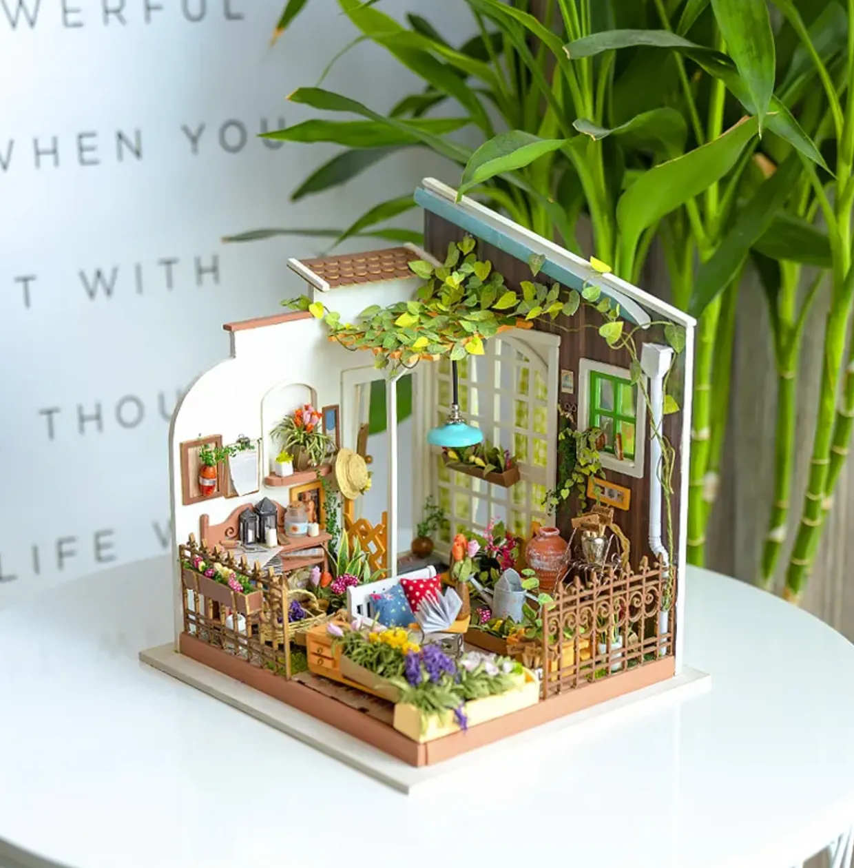 Rolife Miller's Garden Wooden Diorama Kit