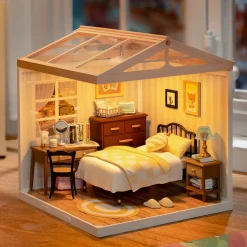 Rolife Sweet Dream Bedroom Plastic Diorama Kit