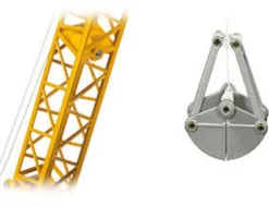 Siku 1/87 Cable Excavator Diecast Model