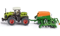 Siku 1/87 Claas With Seeder