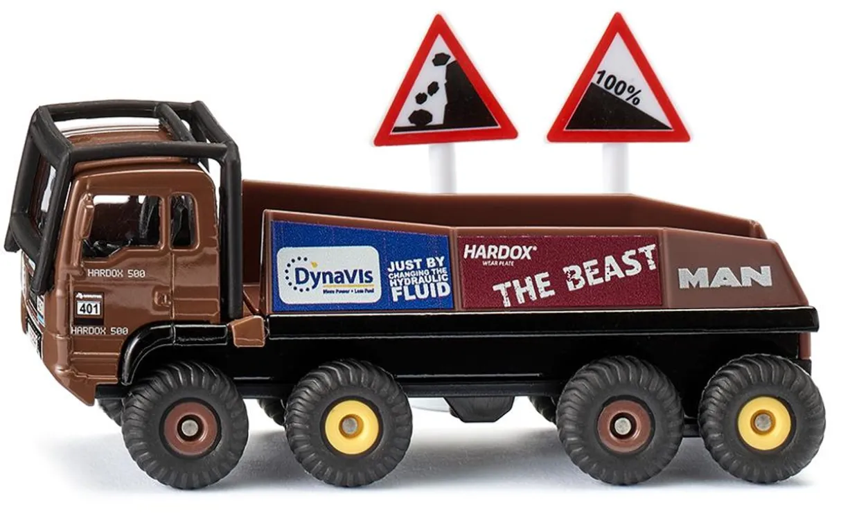 Siku 1/87 HS Schoch 8X8 MAN Truck Trial Diecast Model