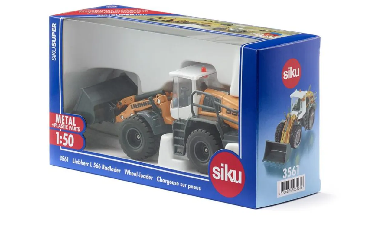 Siku 1/50 Liebherr Four Wheel Loader Diecast Model
