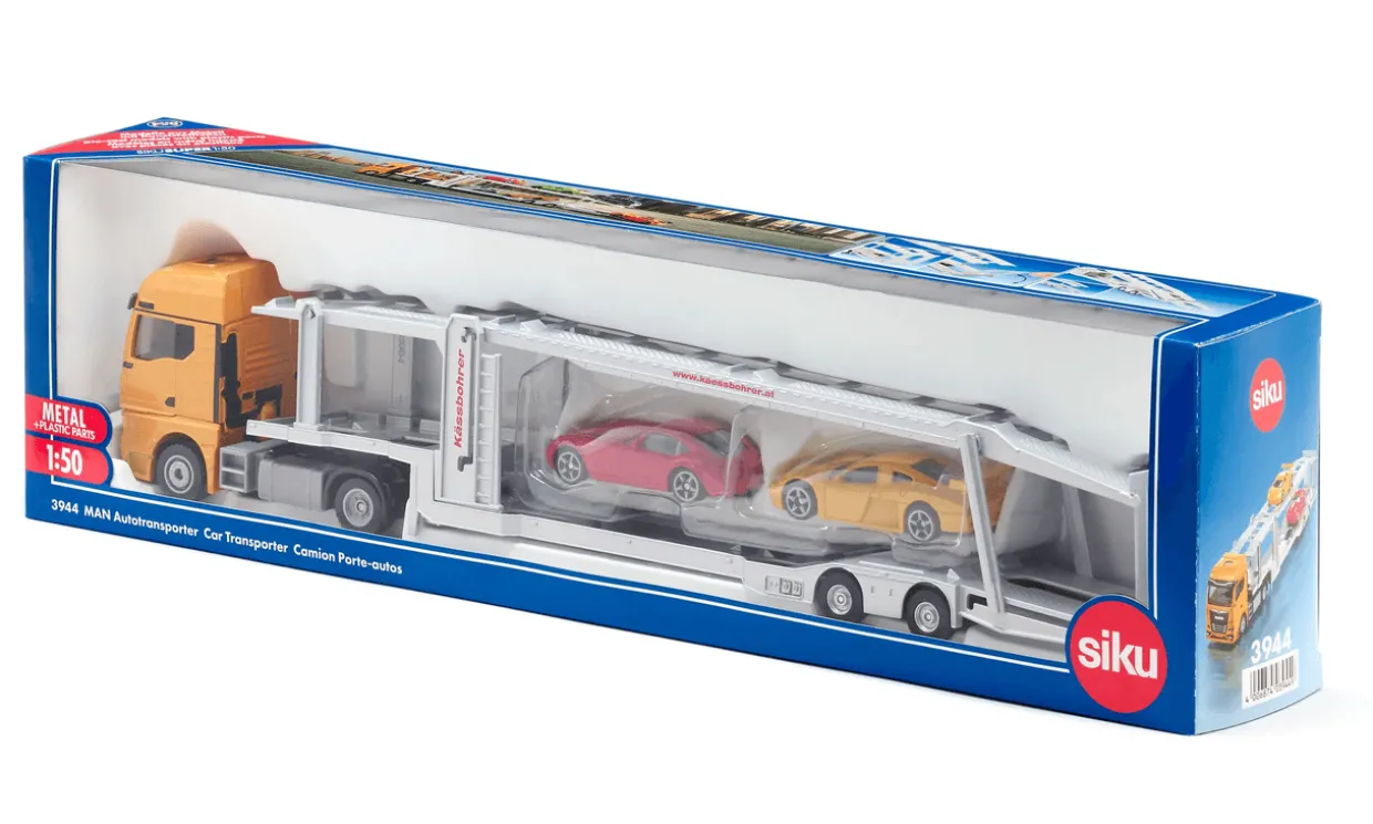 Siku 1/50 MAN Car Transporter