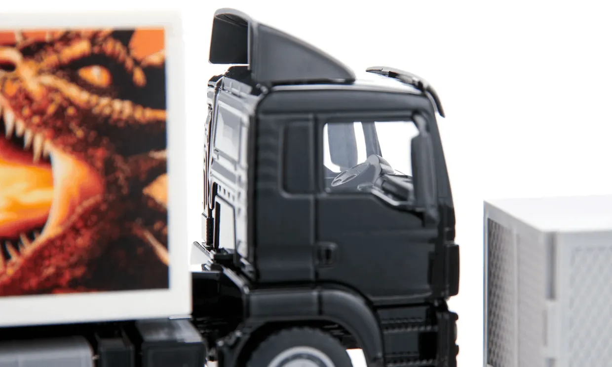 Siku 1/50 MAN Truck with Box Body and Tail Lift
