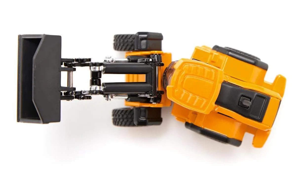 Siku 1/87 MAN Truck with Low Loader and JCB Wheel Loader