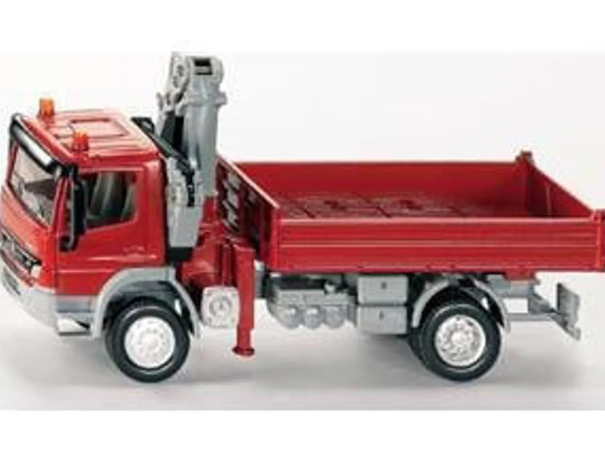 Siku 1/50 Mercedes Atego with Crane Diecast Model