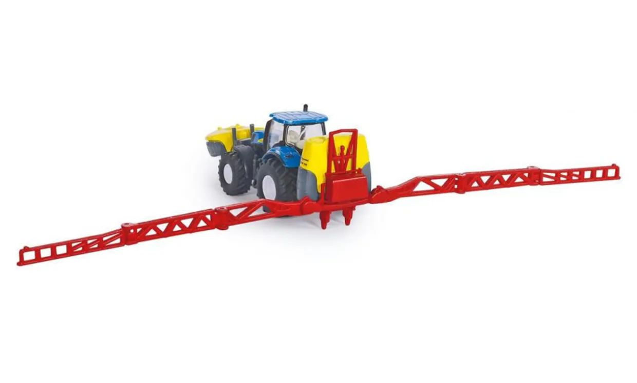 Siku 1/87 New Holland Tractor Crop Sprayer Diecast Model