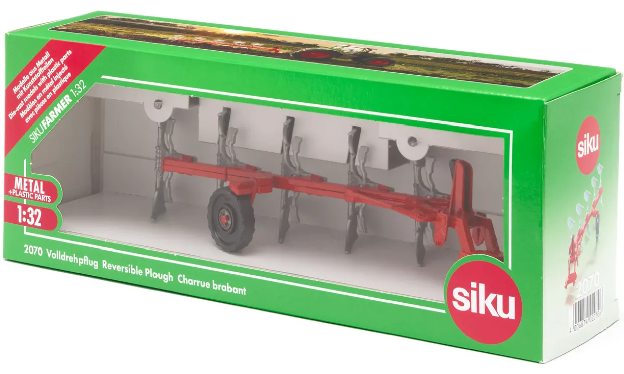 Siku 1/32 Reversible Plough Diecast Model