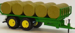 Siku 1/32 Round Bale Trailer with Bales Diecast Model