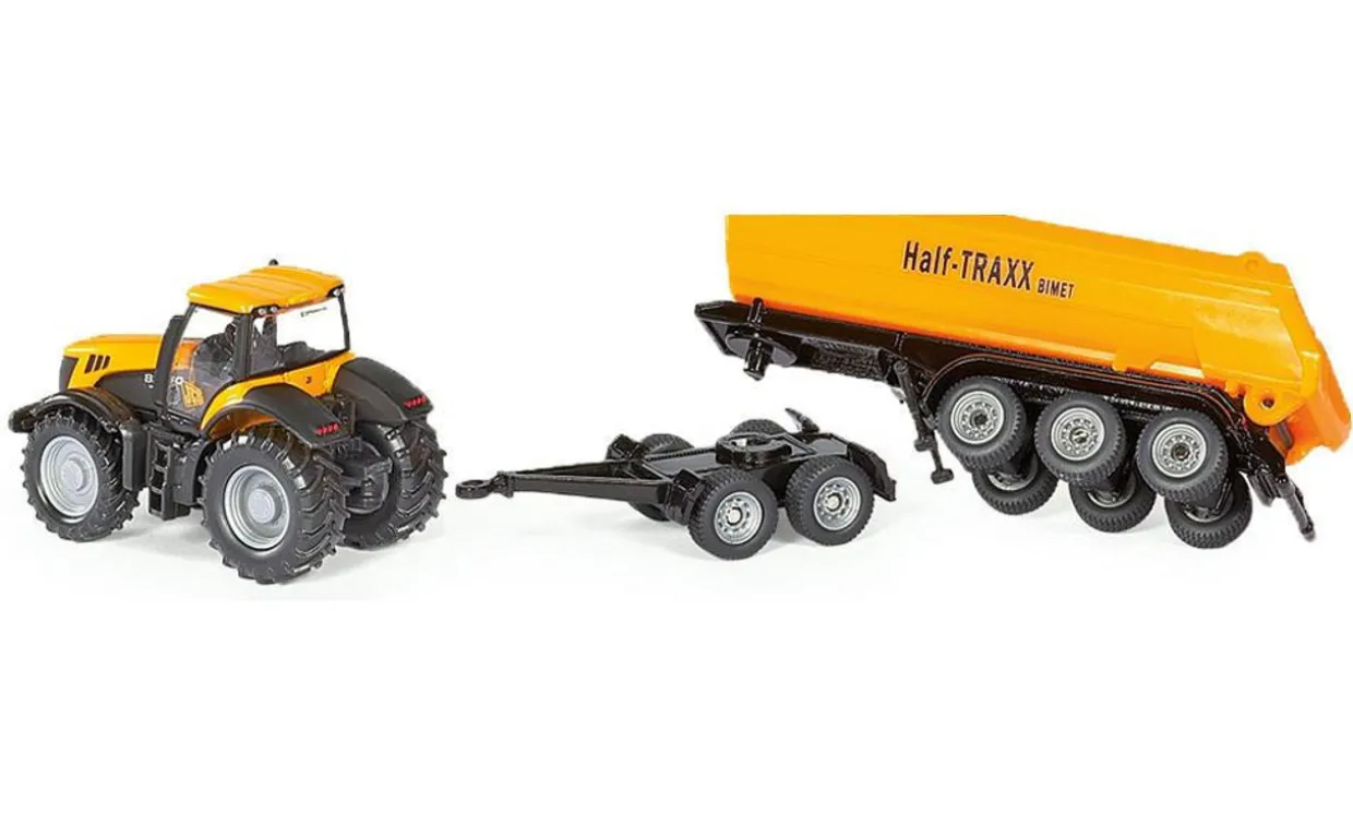 Siku 1/87 Tractor with Dolly and Tipping Trailer