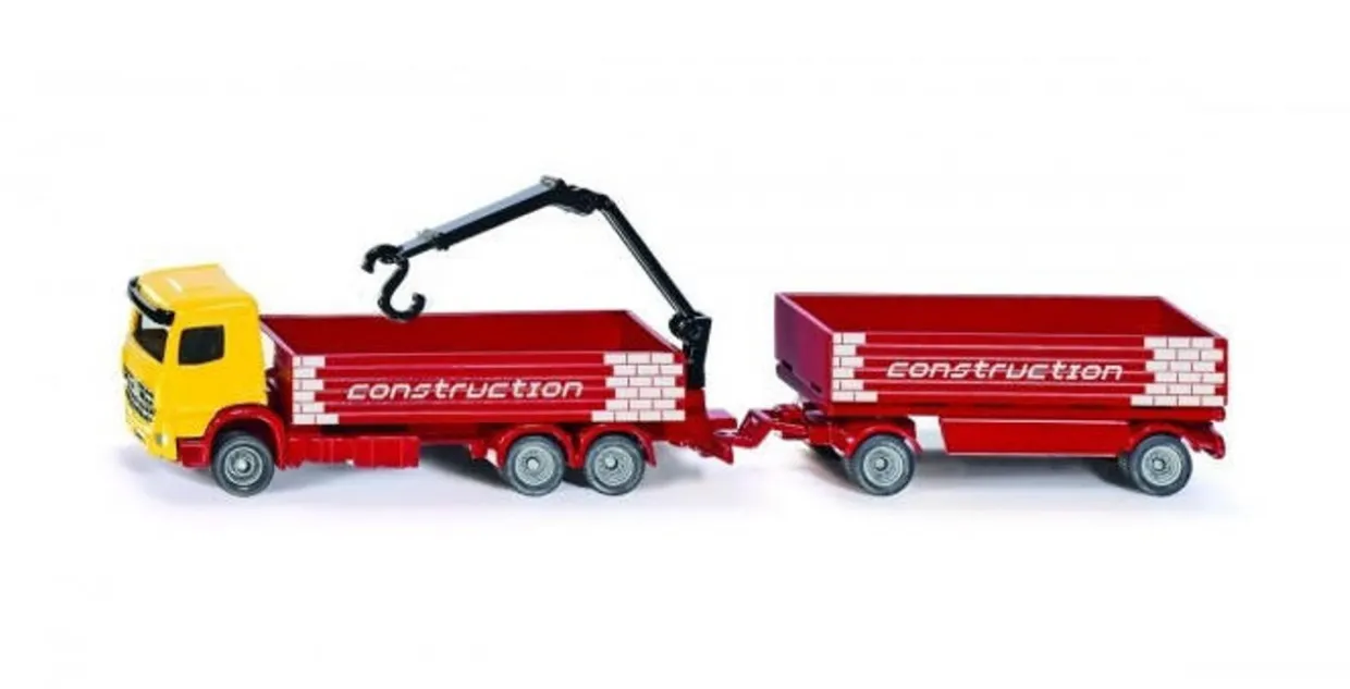 Siku 1/87 Truck with Construction Materials Diecast Model