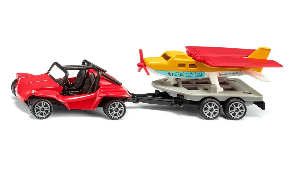 Siku Buggy with Sporting Plane Diecast Model