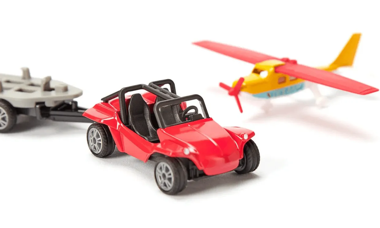Siku Buggy with Sporting Plane Diecast Model