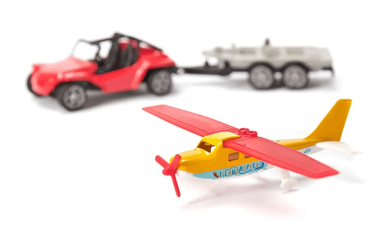 Siku Buggy with Sporting Plane Diecast Model