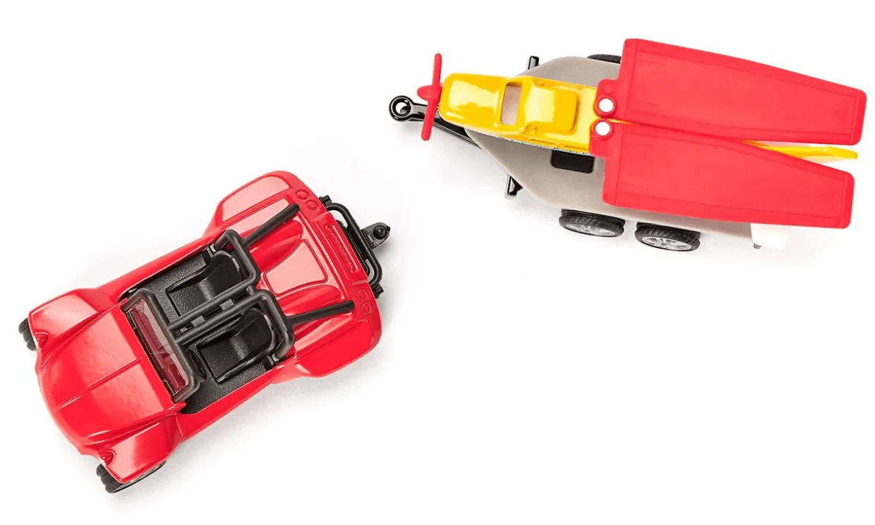 Siku Buggy with Sporting Plane Diecast Model