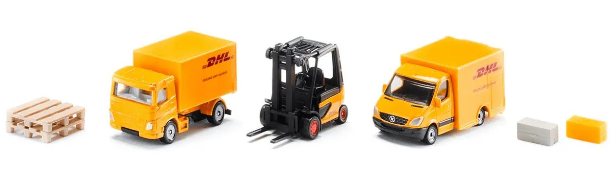 Siku DHL Logistics Vehicles Gift Set
