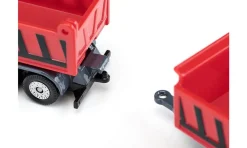 Siku Truck with Dumper Body and Tipping Trailer Diecast Model