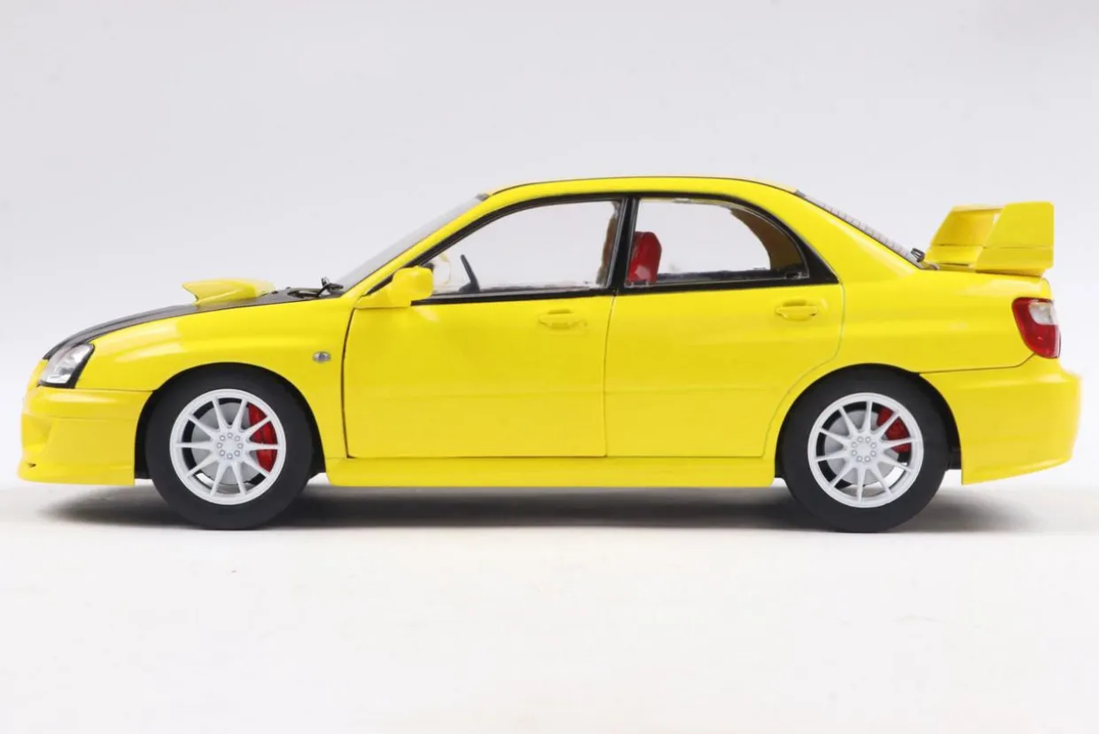 Solido 1/18 Subaru Impreza WRX STI Streetfighters Yellow 2003