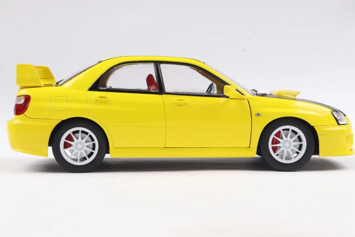 Solido 1/18 Subaru Impreza WRX STI Streetfighters Yellow 2003