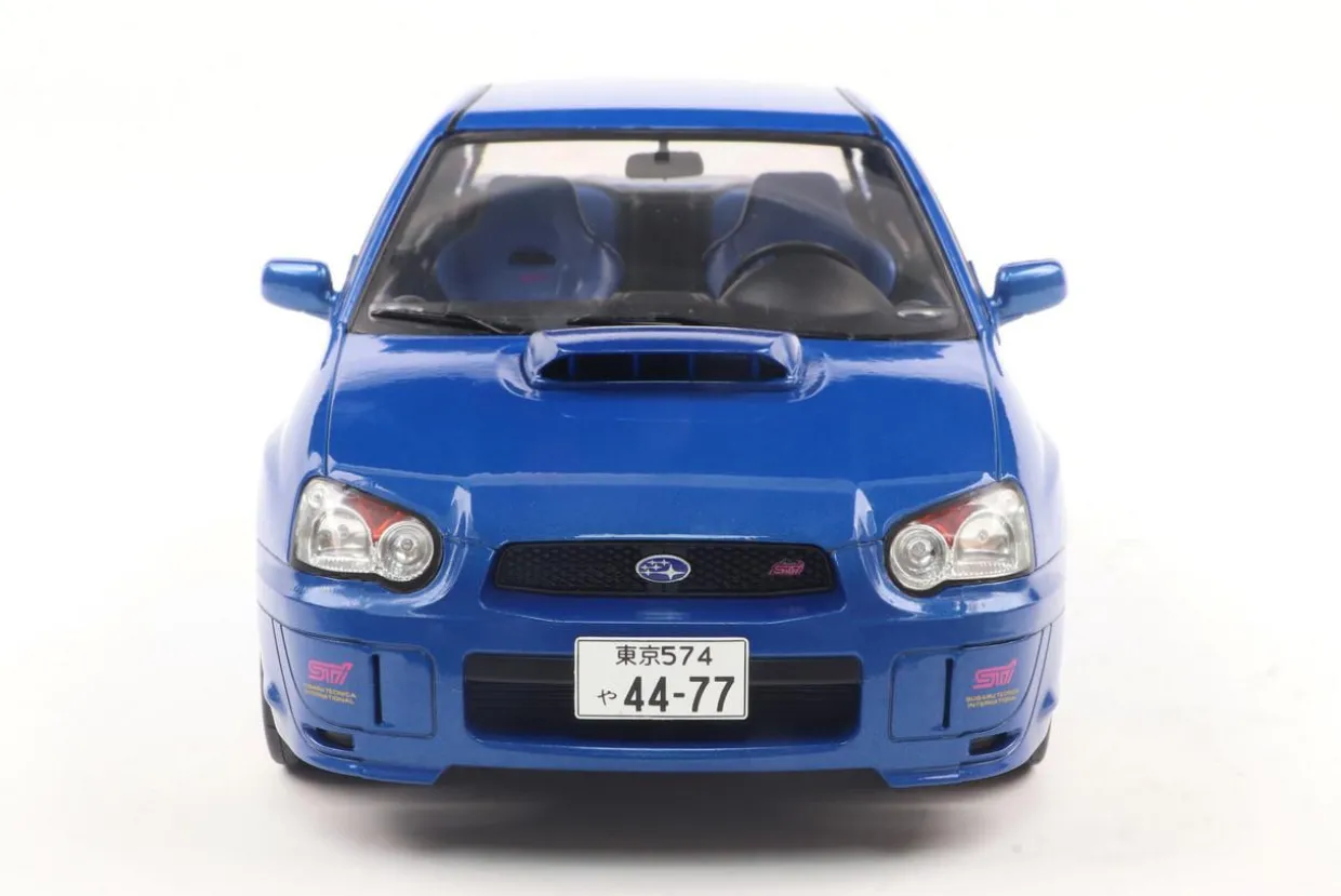 Solido 1/18 Subaru Impreza WRX STI Sonic Blue 2003
