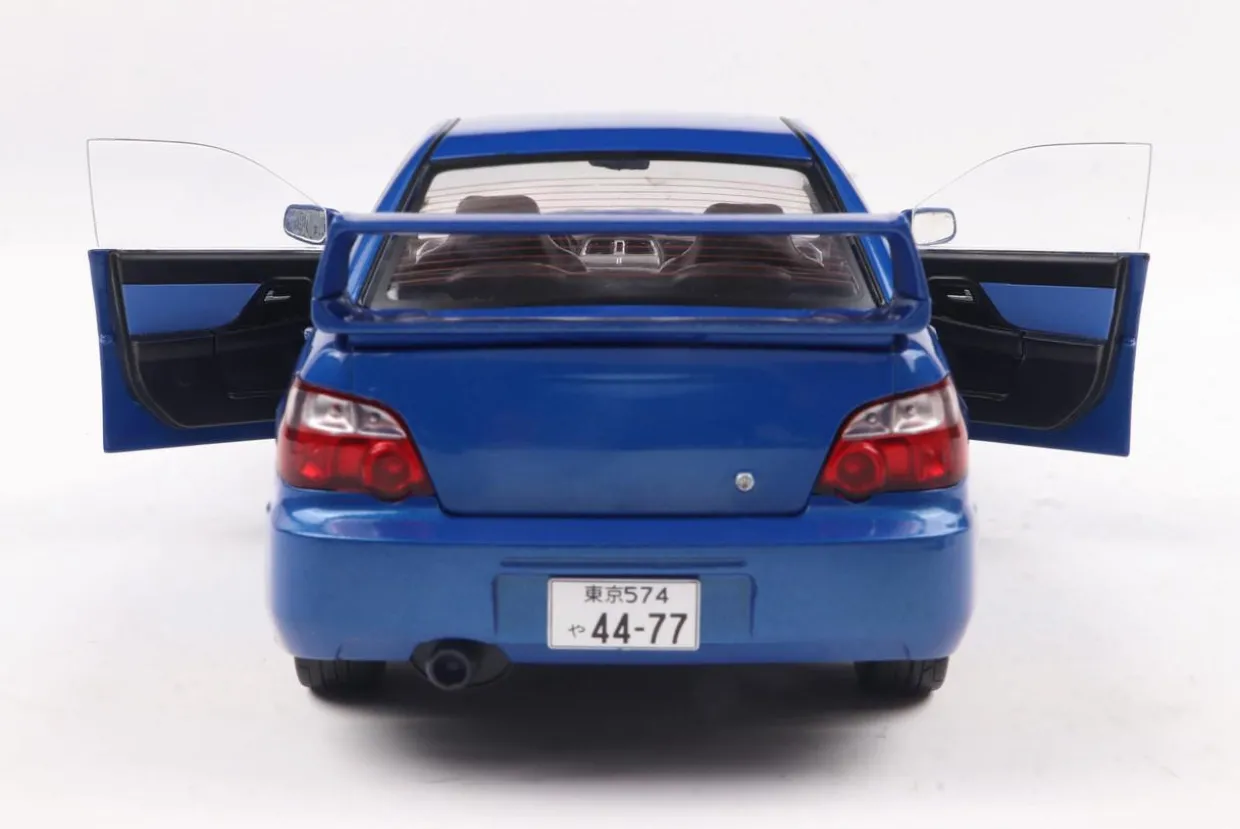 Solido 1/18 Subaru Impreza WRX STI Sonic Blue 2003