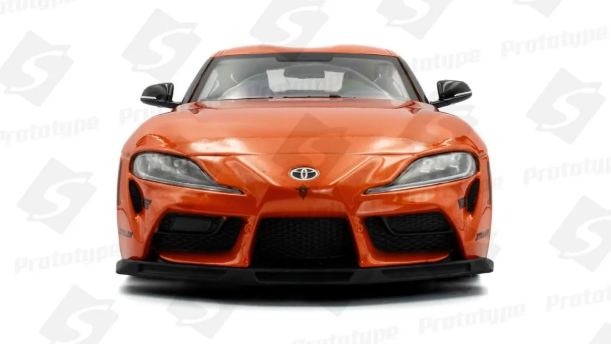 Solido 1/18 Toyota Gr Supra Tribute Orange 2024 Diecast Model