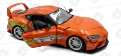 Solido 1/18 Toyota Gr Supra Tribute Orange 2024 Diecast Model