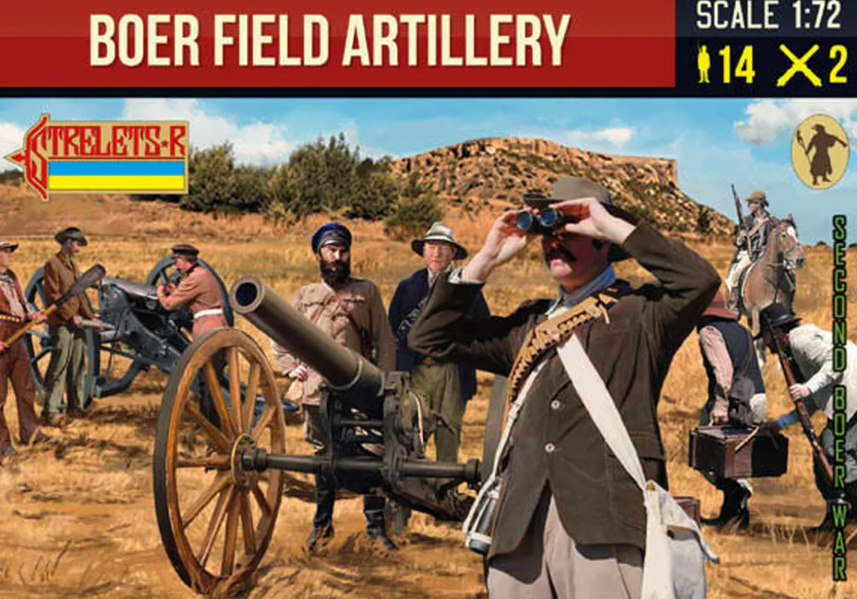 Strelets 1/72 Boer War Boer Field Artillery