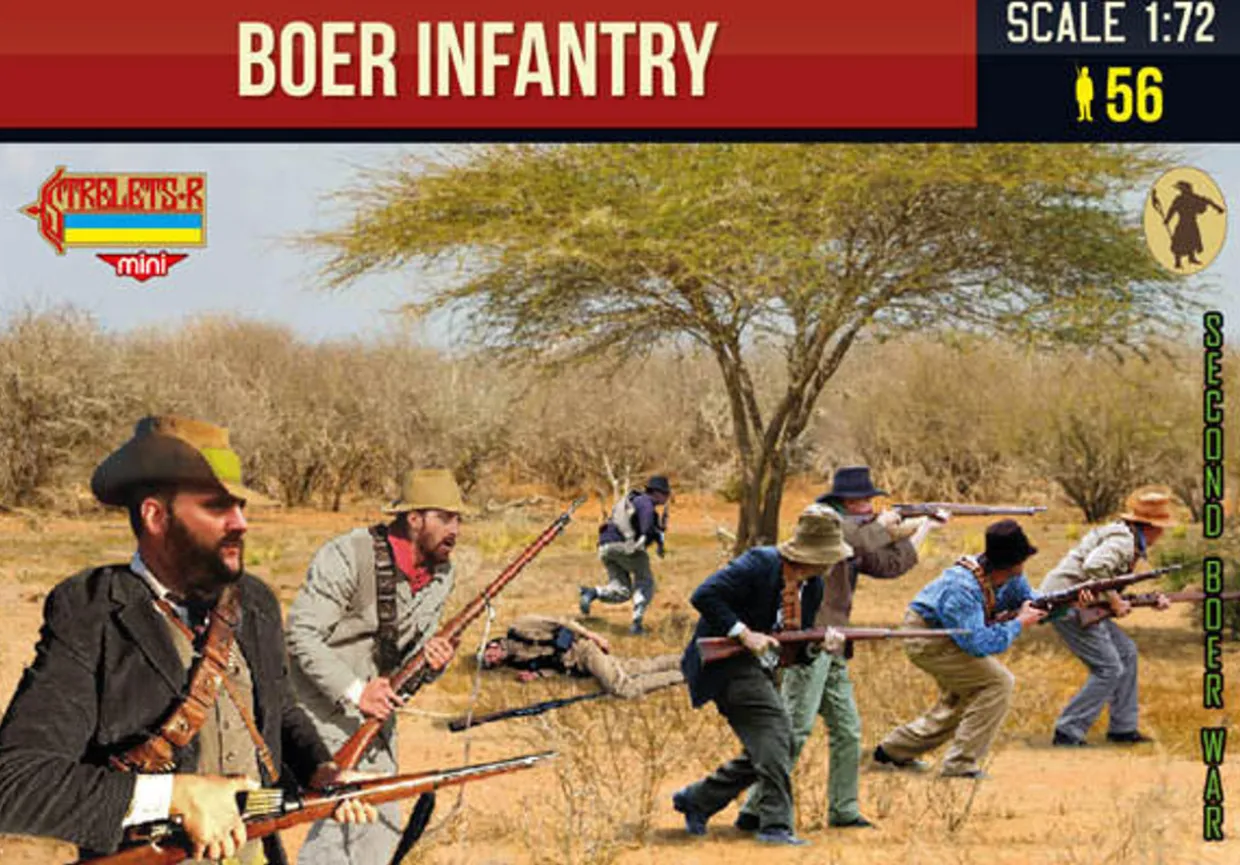 Strelets 1/72 Boer War Boer Infantry