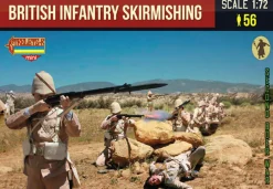 Strelets 1/72 Boer War British Infantry Skirmishing 1899-1902