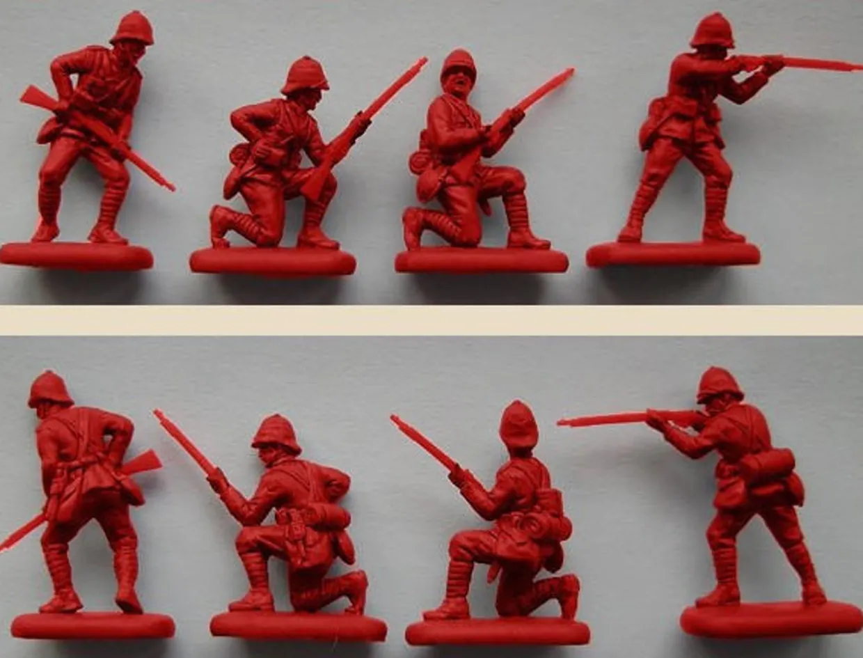 Strelets 1/72 Boer War British Infantry Skirmishing 1899-1902