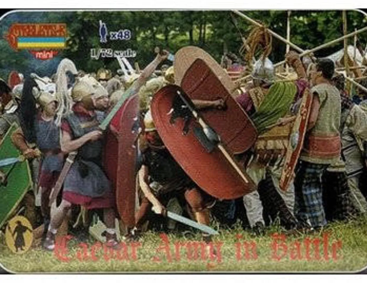Strelets 1/72 Caesar Army in Battle