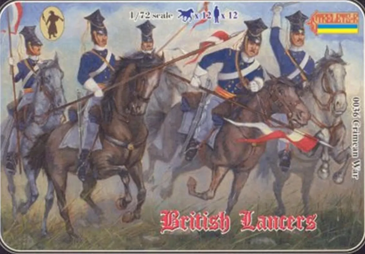 Strelets 1/72 Crimean British Lancers