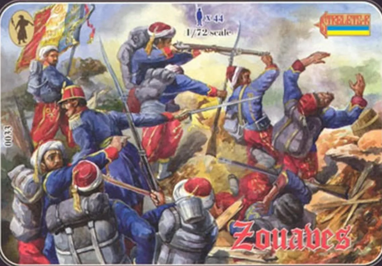 Strelets 1/72 Crimean French Zouaves