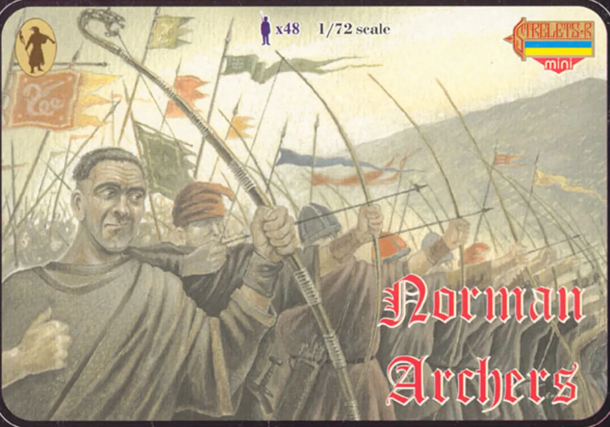 Strelets 1/72 Medieval Norman Archers