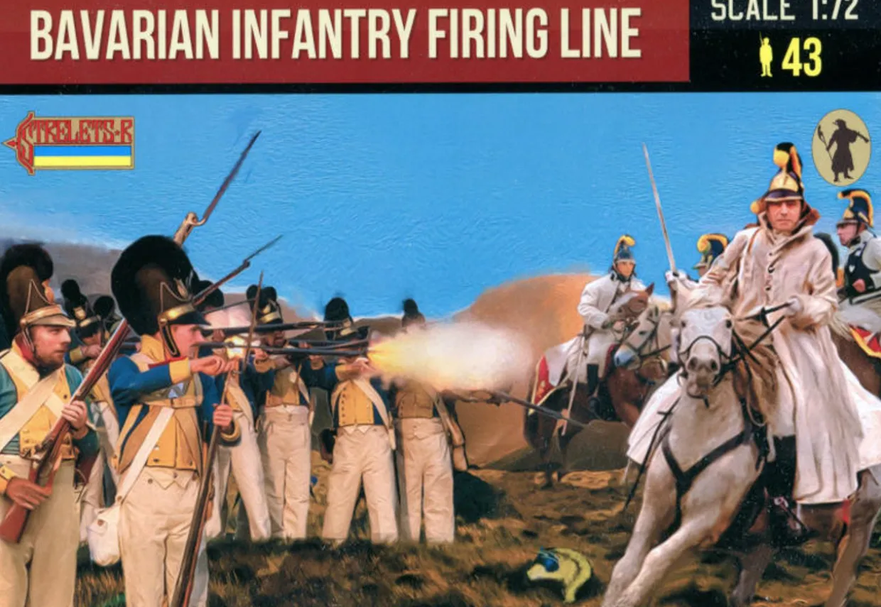 Strelets 1/72 Napoleonic Bavarian Infantry Firing Line