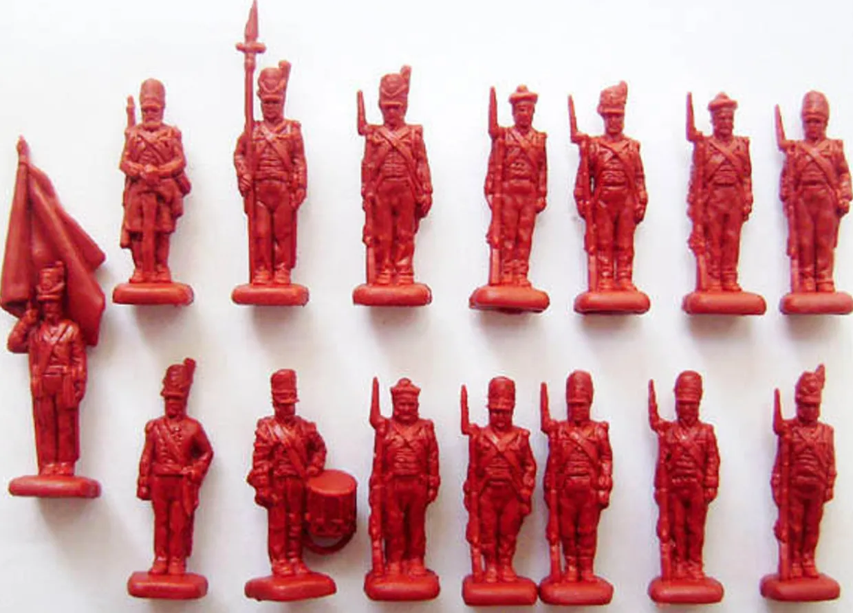 Strelets 1/72 Napoleonic British Infantry Standing Order Arms