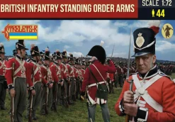 Strelets 1/72 Napoleonic British Infantry Standing Order Arms