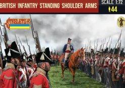 Strelets 1/72 Napoleonic British Infantry Standing Shoulder Arms