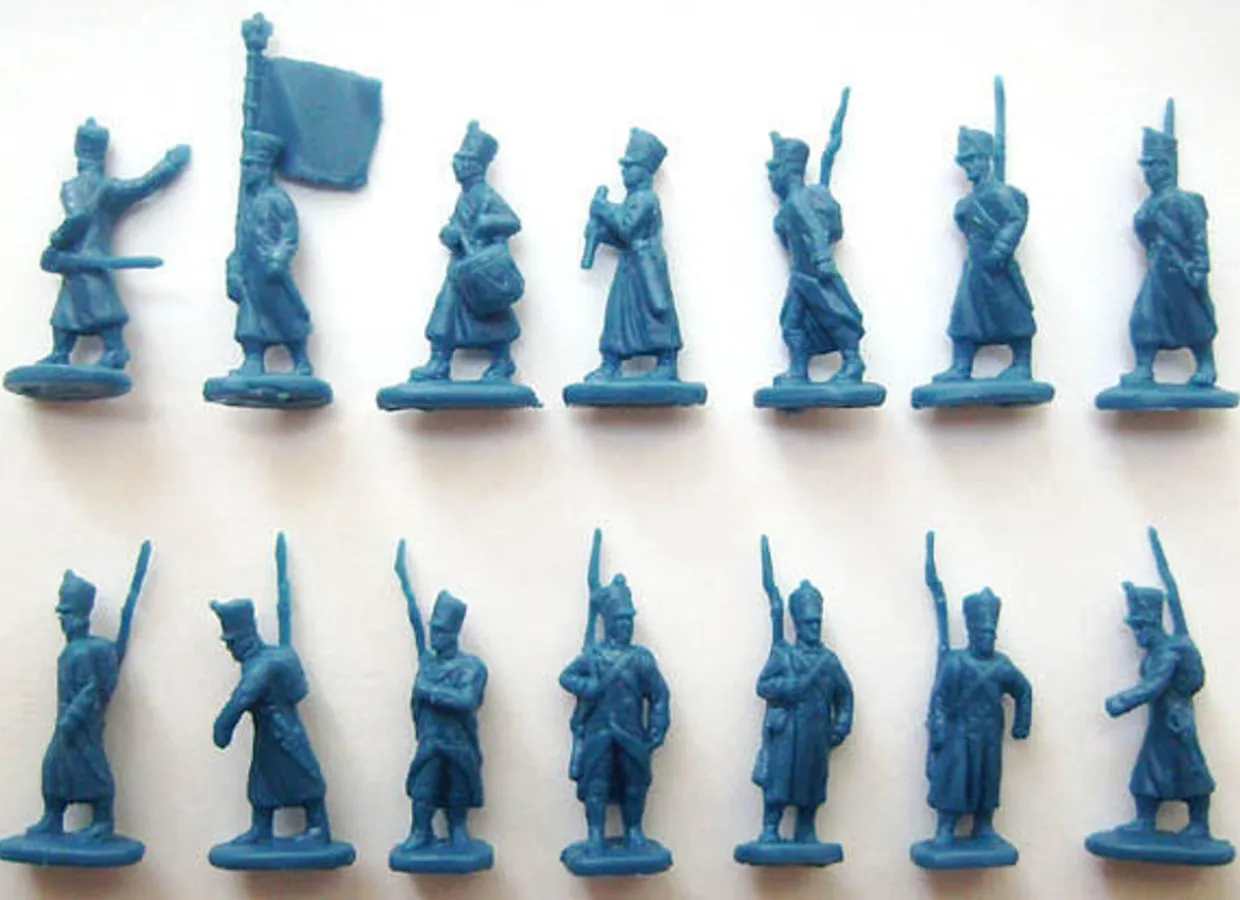 Strelets 1/72 Napoleonic French Line Infantry on the March 2