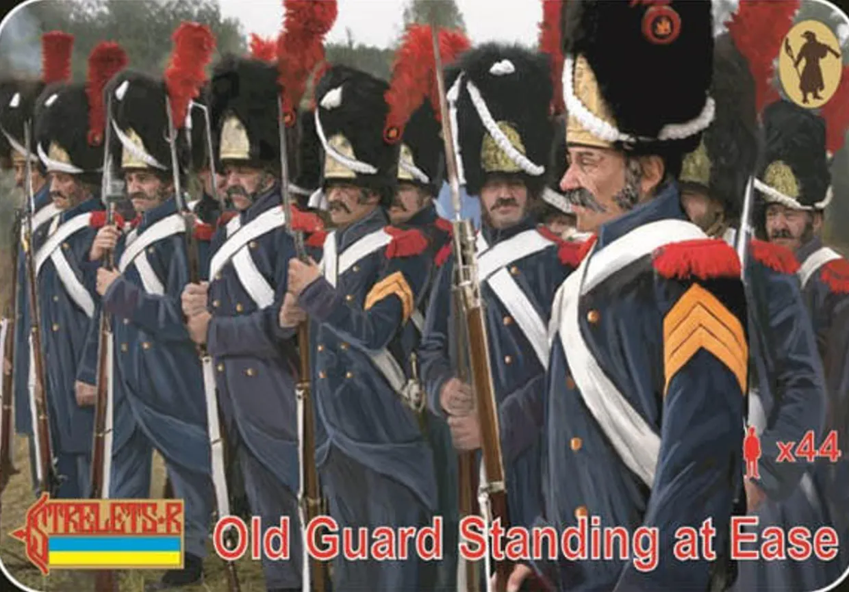 Strelets 1/72 Napoleonic French Old Guard Standing at Ease