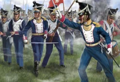 Strelets 1/72 Napoleonic Polish Infantry in Attack