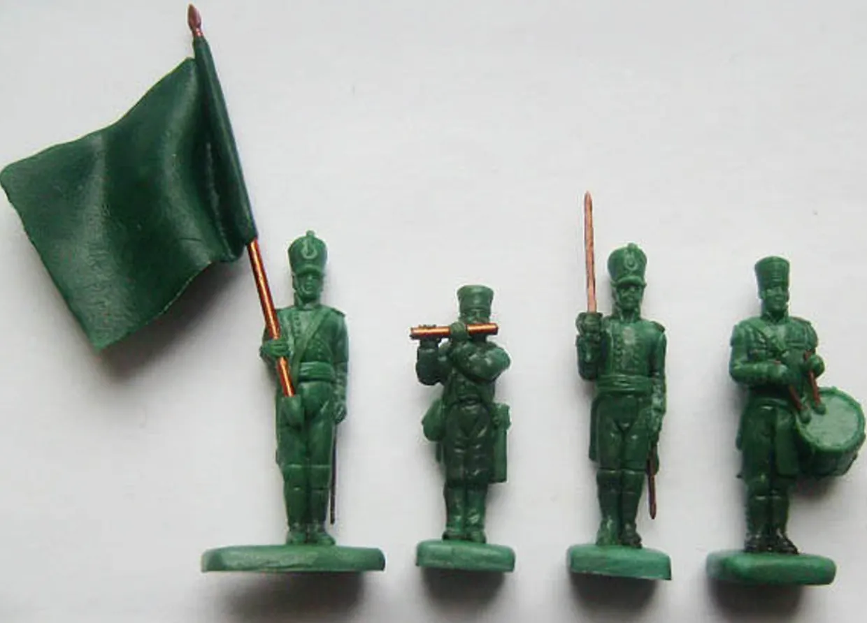 Strelets 1/72 Napoleonic Prussian Infantry Shoulder Arms