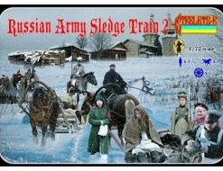 Strelets 1/72 Napoleonic Russian Army Sledge Train 2